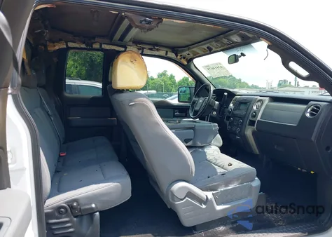 2013 Ford F150 Super Cab из США, поврежденный, VIN 1FTFX1EF4DFC32886